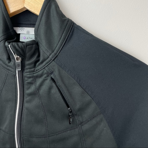Athleta Black Twilight Running Full Zip Jacket - Picture 10 of 12